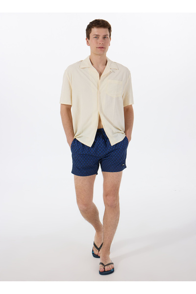 BOSS Logo Baskılı Regular Fit Cepli Mayo Short Erkek MAYO SHORT 50539931 413