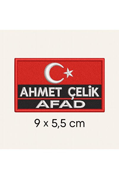 ARTHUR Kişiye Özel Nakış İsimlik 9 × 5,5 cm