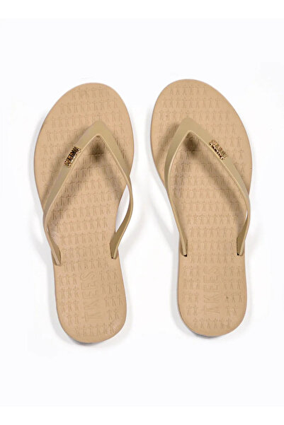 Tkees Cream Women's Beach Slippers Tk-P203