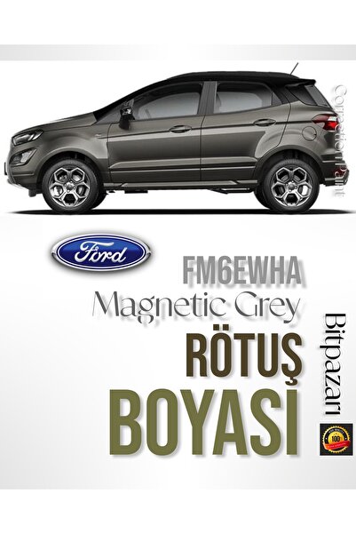 Flea Market FORD Magnetic gri Orjinal Rötuş Boyası 25ml - Fırçalı şişe