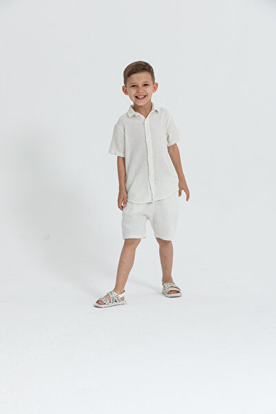 Klothy Dečački set od Pamuk dela, kratke rukave i šortseve, set 6129