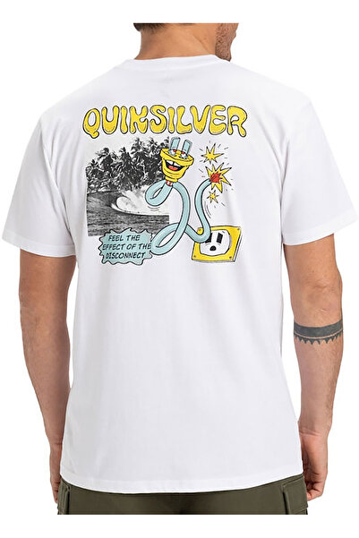 Quiksilver EQYZT08049-WBB0 Λευκό T-Shirt