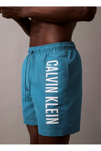 Calvin Klein Mavi Erkek Şort Mayo Km0km01092cj6