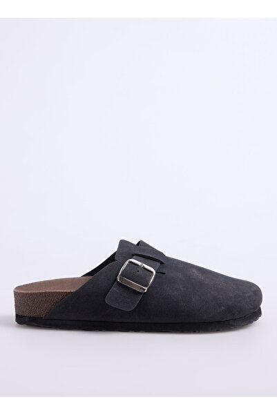 Cotton Bar Siyah Kadın Terlik ALBIN