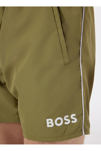 BOSS Haki Erkek Şort Mayo Starfish