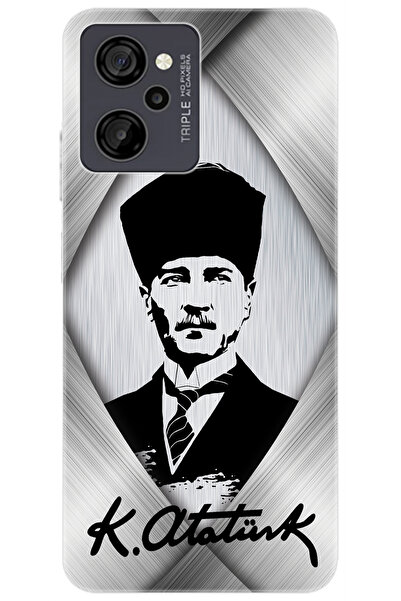 CASPER Via M40 / Via M45 Uyumlu Kılıf Desen Baskılı Silikon Atatürk Tasarım S...