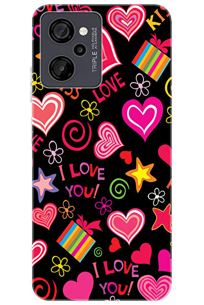 CASPER Via M40 / Via M45 Uyumlu Kılıf Desen Baskılı Silikon Kıss Love STK:265 CP-HvLEbxX