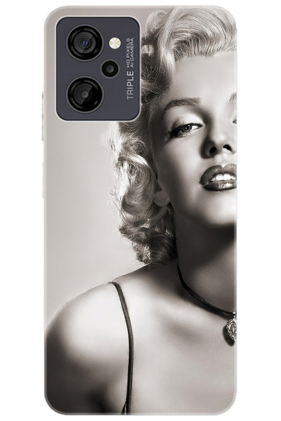 CASPER Via M40 / Via M45 Uyumlu Kılıf Desen Baskılı Silikon Marilyn Monroe ST...