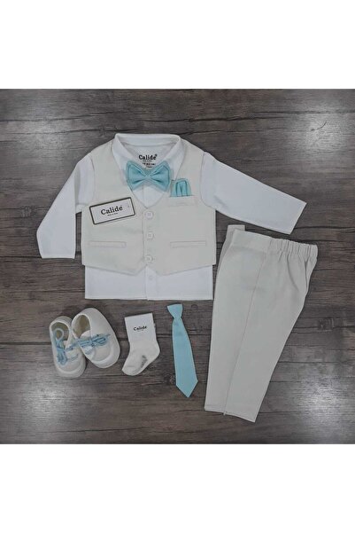 Calide Baby Baby Boy Tie and Bow Tie Mevlüt Set Mevlütlük Set