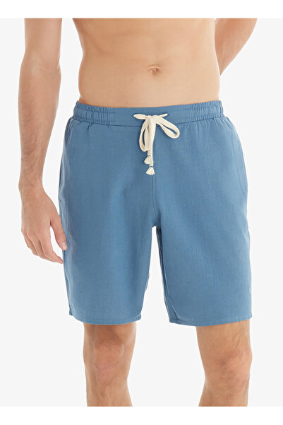 Blackspade Μπλε ανδρικό κανονικό σορτς 40739