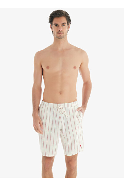 Blackspade Multicolored Men's Regular Striped Shorts 40721