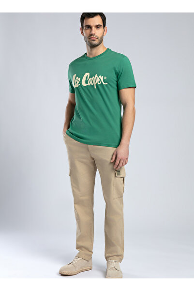 Lee Cooper Normal Paça Bej Erkek Kargo Pantolon 252 LCM 221004 KETGO BEJ