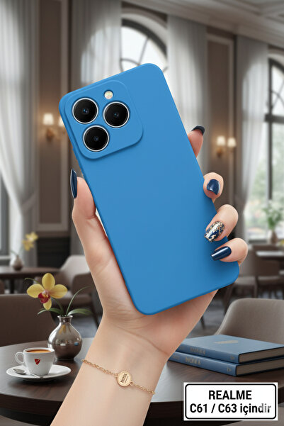 cepmoda REALME "C61 / C63" Kılıf | Yumuşak Ince Slim Soft Silikon Yerli Üreti...