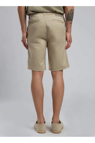 Lee Cooper Slim Tapered Haki Erkek Şort 252 LCM 221017 LONE HAKİ