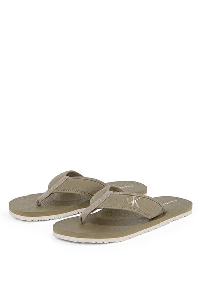 Calvin Klein Bej Erkek Plaj Terliği THONG+ CV