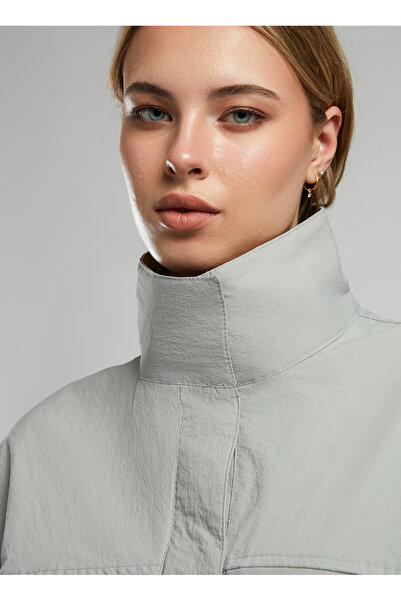 Lee Cooper Light Gray Women's Coat 252 Lcf 232001 Linette A. Gray