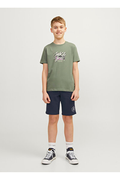 Jack & Jones Elastični struk, obične tamnoplave šortseve za dečake 12249966