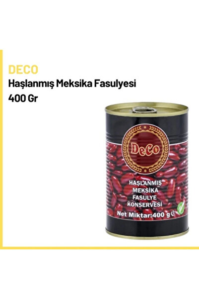 DECO Haşlanmış Meksika Fasulye Konservesi 400g