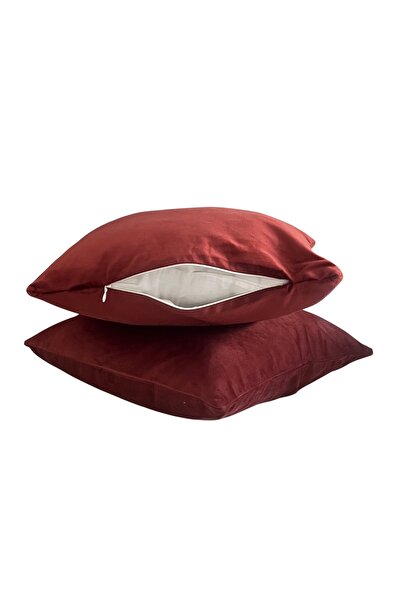 PATRU ANOTIMPURI Set of 2 pillowcases 40 x 40 cm, velvet material