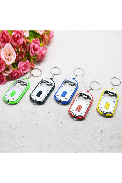 Genel Markalar Evist- 3’ü 1 Arada Anahtarlık Açacak + LED Fener + Şık Tasarım Anahtarlık Şık Hediyelik