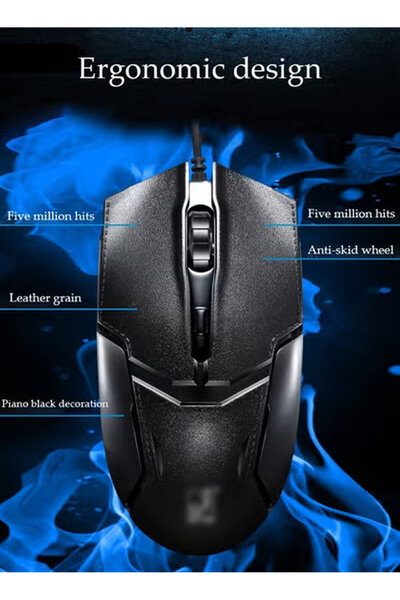 fun zone Wired Keyboard and Mouse Combo