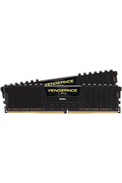 Corsair ذاكرة سطح المكتب Vengeance LPX 32GB (2X16GB) DDR4 3200 (PC4-25600) C16 1.35V - أسود، CMK32GX4