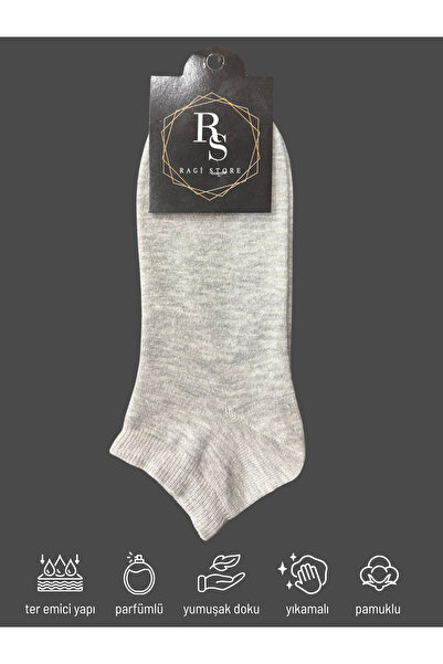 ragi store 12-Pack of Seamless Men's Booties Socks