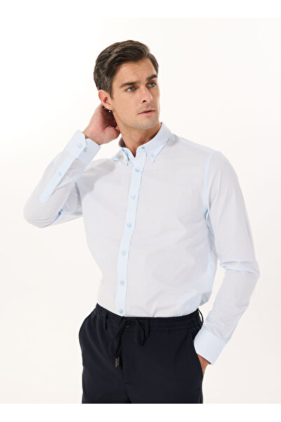 ALTINYILDIZ CLASSICS Altınyıldız Classics Ανδρικό πουκάμισο με γιακά με εφαρμ...