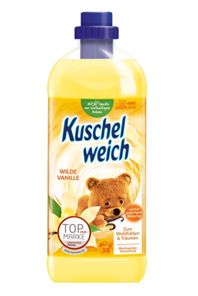 kuschelweıch Wilde Vanille Çamaşır Yumuşatıcı Yabani Vanilya 38 Yıkama 1000ml