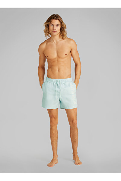 Calvin Klein Mavi Erkek Şort Mayo KM0KM01092CHJ