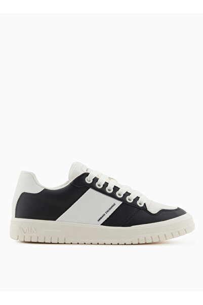 Armani Exchange Siyah - Ekru Erkek Sneaker XUX257