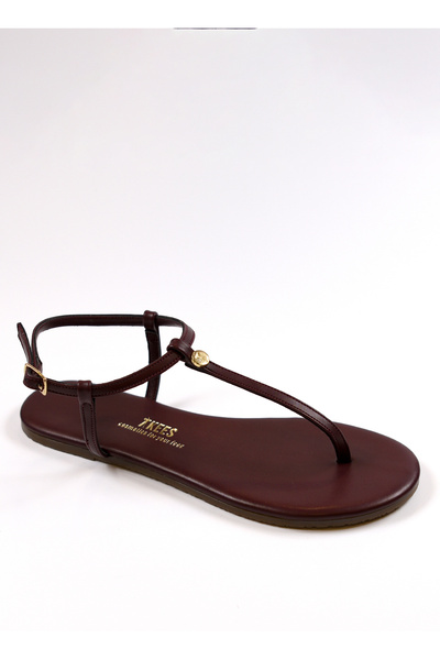 Tkees Bordo Kadın Sandalet TK-8012