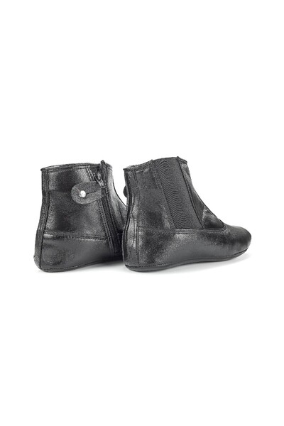ihvanonline Genuine Cowhide Leather Thick Soled Mest – Lined, Zippered, and Elasticated