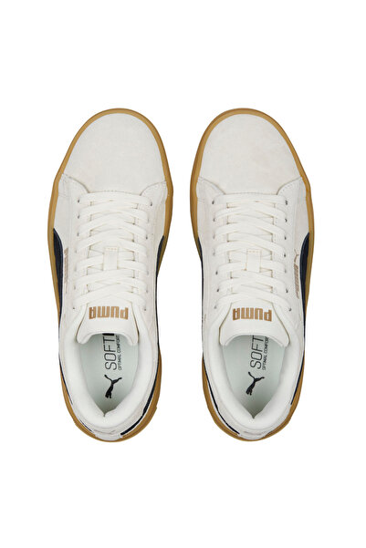 Puma 39194201 Smash Platform v3 SD Krem Kadın Lifestyle Ayakkabı