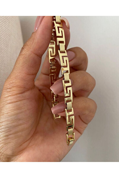Butik XUping 14 K 16+2 cm Grek Kadın Bileklik Kararmaz Çelik