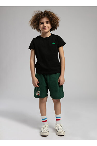 Lee Cooper Printed Black Boy's T-Shirt 252 Lcb 242008