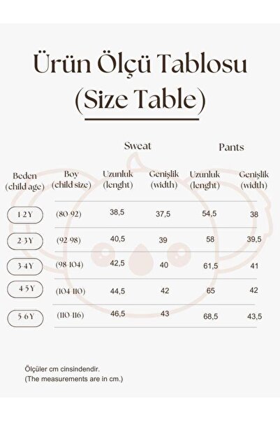 Oh La La Koala For Little Ones Gül Kurusu Cookie Nakışlı Dökümlü Alt Üst Takım