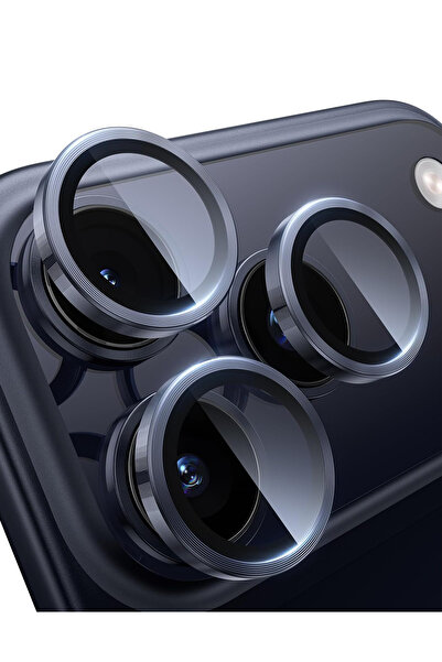 Nezih Case Apple iPhone 17 Pro/ 17 Pro Max Premium Kamera Lens Koruyucu