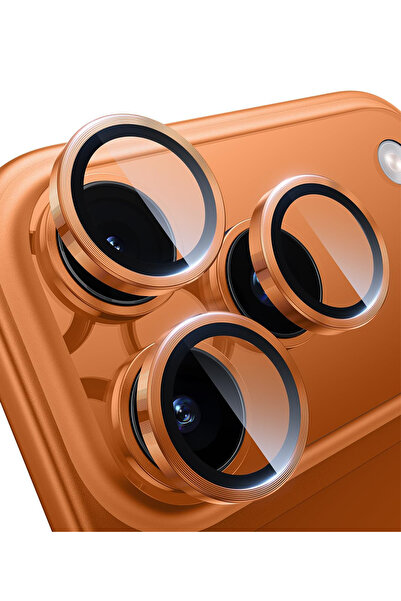 Nezih Case Apple iPhone 17 Pro/ 17 Pro Max Premium Kamera Lens Koruyucu