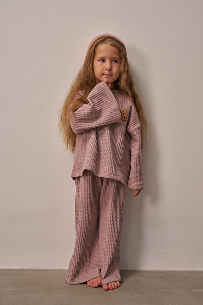 Oh La La Koala For Little Ones Gül Kurusu Cookie Nakışlı Dökümlü Alt Üst Takım