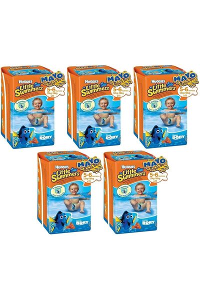 Huggies MAYO BEZ (12-18 KG) 5-6 NUMARA 11 Lİ 5 PAKET