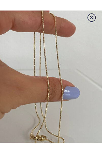 Butik XUping gold renk ince zincir kolye