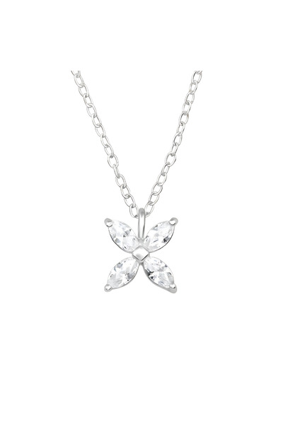 Ayla Colier din argint ADORA cu pietre zirconia