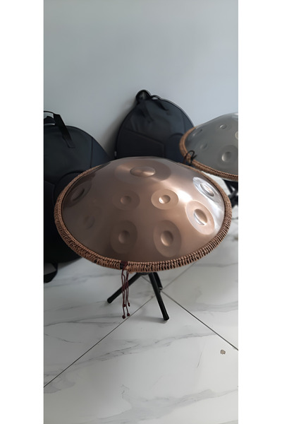 EVARO Premium 22inç 14 Nota Pro Gold Handpan –evaro Marka, 2 Yıl Garantili