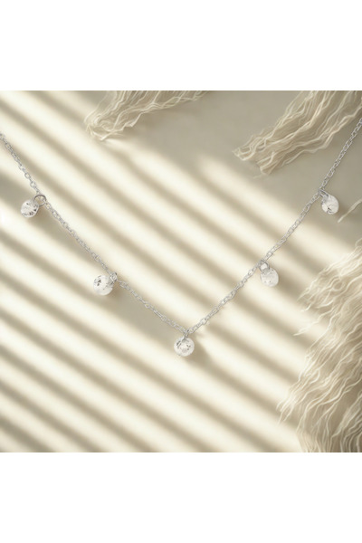 Ayla Colier din argint EMMELINE cu pietre zirconia