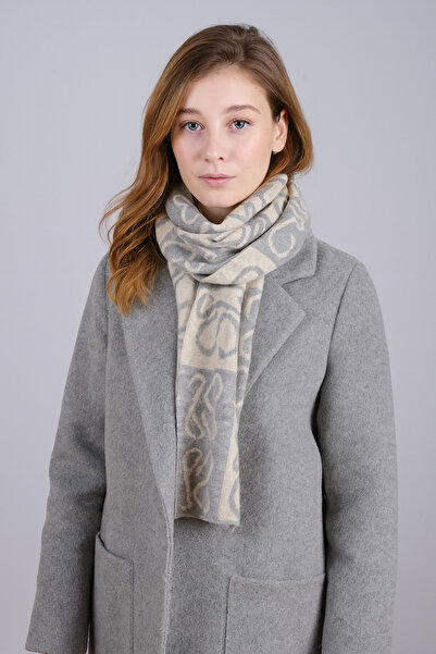 Sebir Moda Трикотажний шарф з візерунком