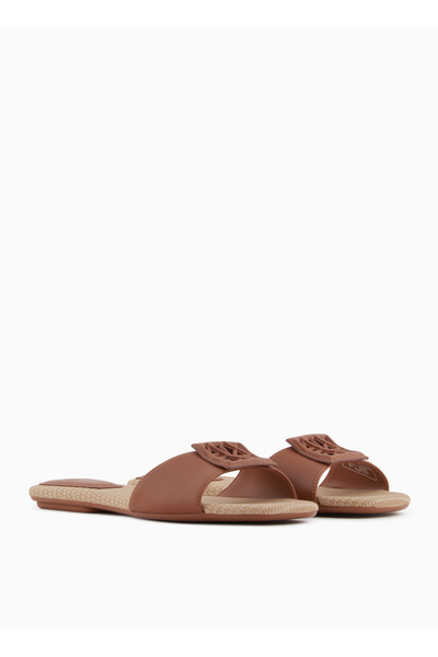 Armani Exchange Single Band Slippers with Logo (Slippers Xdp055 Xv921 01816)