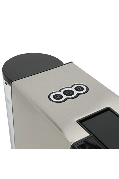 Edison Steel Coffee Maker, 1450 Watt, 800 Ml - Black Silver