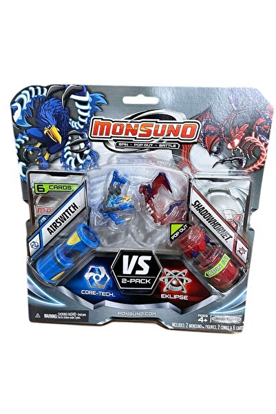 FEN TOYS Orijinal Monsuno Figür Aırswıtch Ve Shadowhornet 2 Figür 2 Kart 1 Fı...