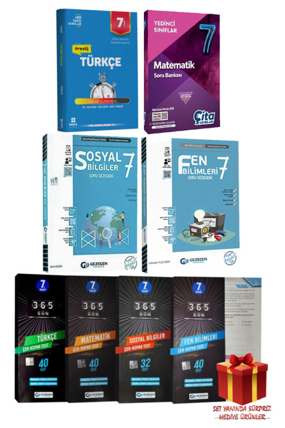 Başka Yayıncılık 7. Sınıf Seti:Türkçe+Matematik+Sosyal Bilgiler+Fen Bilimleri...